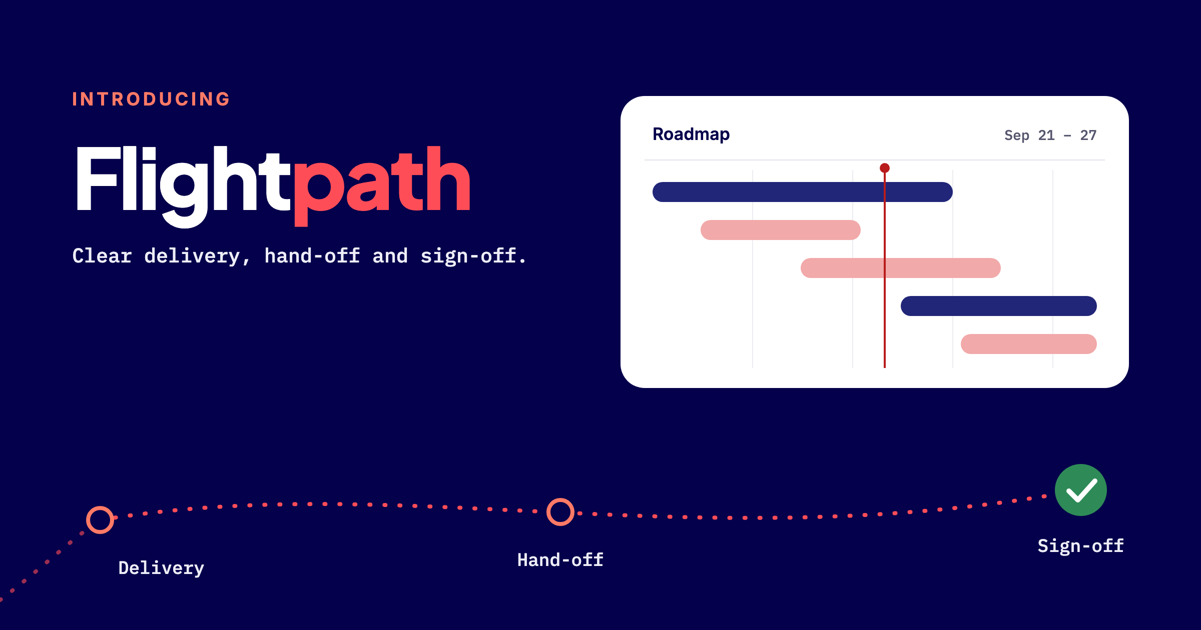 Introducing FlightPath: clear delivery, hand-off and sign-off